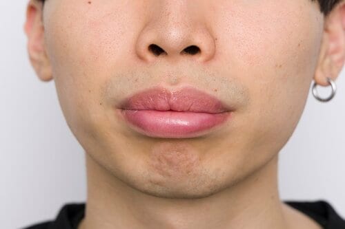 テスト2：ナチュラルさ メンズ色付きリップおすすめ イメージ