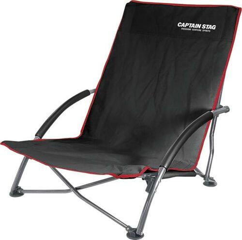 足が伸ばせて超ラクちん！ キャプテンスタッグ「イージーチェア」 イメージ