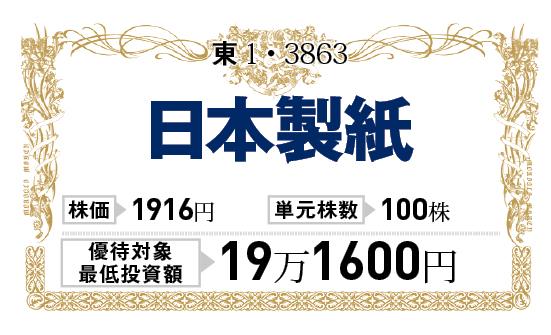 日本製紙:株主優待