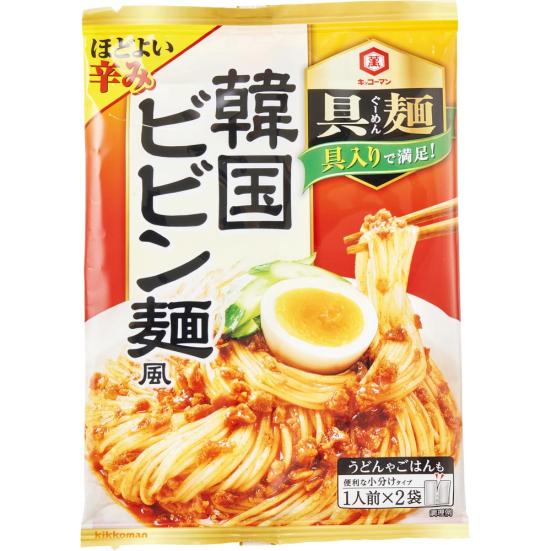 キッコーマン:具麺（ぐーめん） 韓国ビビン麺風:食品