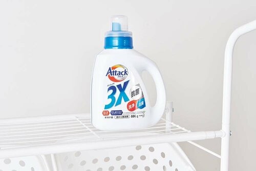 収納力:洗剤類もたっぷり収納できる
