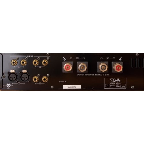 プリメインアンプおすすめ ソウルノート SOULNOTE A-1 イメージ3