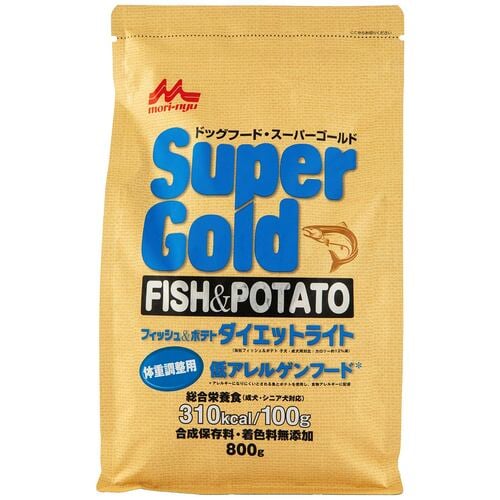 ドッグフードおすすめ 森乳サンワールド スーパーゴールド フィッシュ&ポテト ダイエットライト イメージ