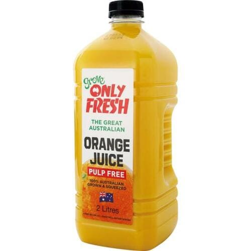 GROVE:オンリーフレッシュ オレンジジュース:飲料