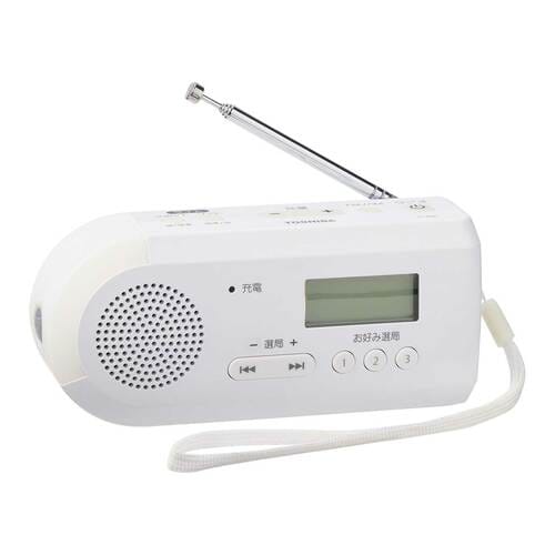 防災ラジオおすすめ 東芝 手回し充電ラジオ TY-JKR6 イメージ1