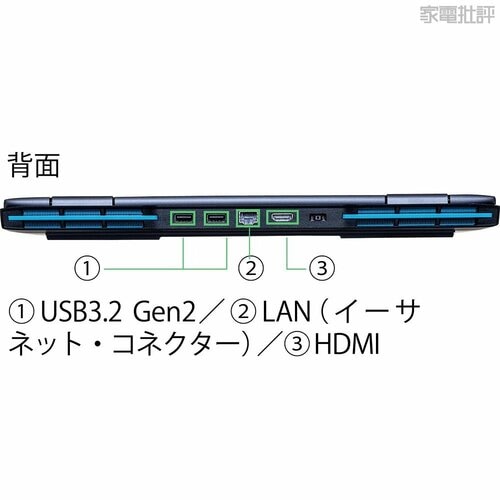 インターフェース ゲーミングノートPCおすすめ イメージ2