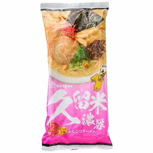 マルタイラーメンおすすめ マルタイ 久留米濃厚とんこつラーメン  イメージ