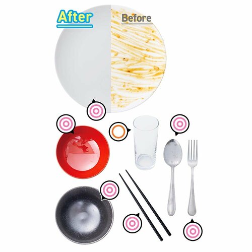 洗浄力：洗浄した食器全ての汚れをキレイに落とした！ 食洗機おすすめ イメージ