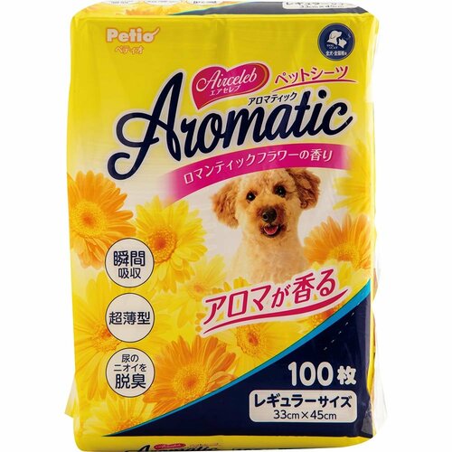 犬用ペットシーツおすすめ ペティオ エアセレブ アロマティック レギュラー イメージ