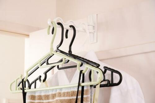 【その③】まとめて干せます！使わないときはしまえて便利 イメージ