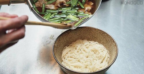 【豚バラにんにく煮麺】 兵庫県手延素麺協同組合「揖保乃糸 特級品」おすすめ イメージ6