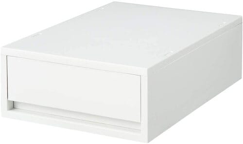 無印良品「ポリプロピレンケース・引出式 深型・浅型 ホワイトグレー」 収納ボックスおすすめ イメージ2