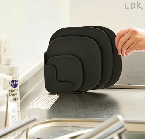 立てて置けば、幅たったの7cm! ニトリのキッチン・収納便利グッズおすすめ イメージ