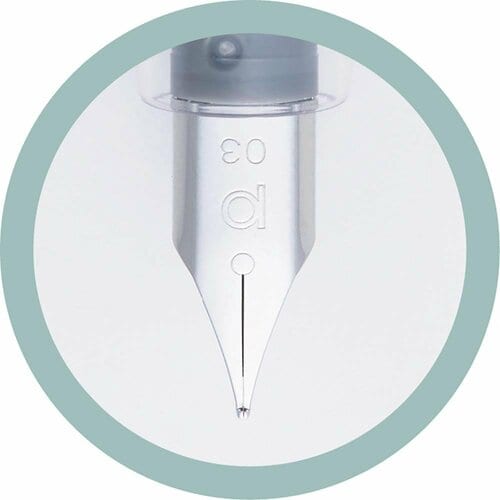 万年筆おすすめ 無印良品 ポリカーボネート万年筆 イメージ2