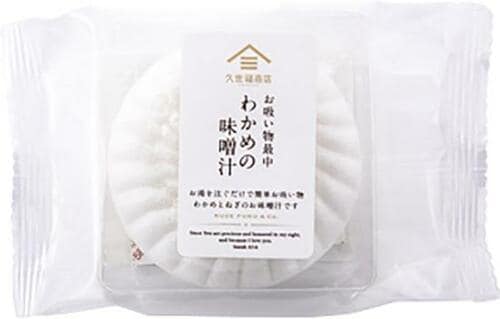 お吸い物最中 わかめの味噌汁の製品画像