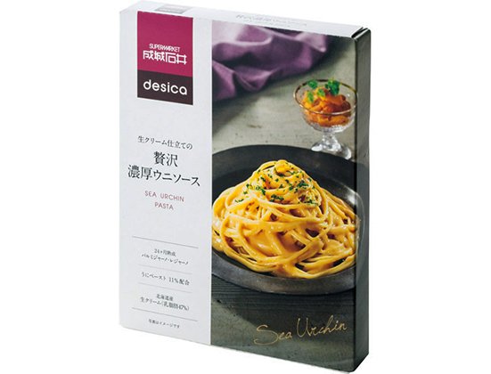 成城石井desica:生クリーム仕立ての:贅沢濃厚ウニソース 110g:レトルト食品