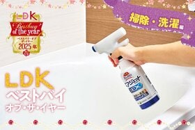 家事がはかどるって素晴らしい！  “ゲキ落ち”掃除・洗濯アイテムの決定版【LDKベストバイ オブ・ザ・イヤー2025】