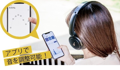 ポイント2:音が大化けするカスタム設定! イメージ