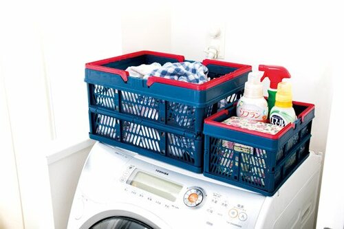 畳んだり片手持ちも！かわいいコンテナ イメージ