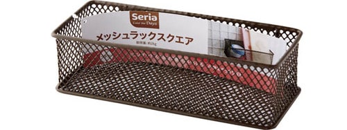 セリア:メッシュラックスクエア:100均:100:100円:100円ショップ