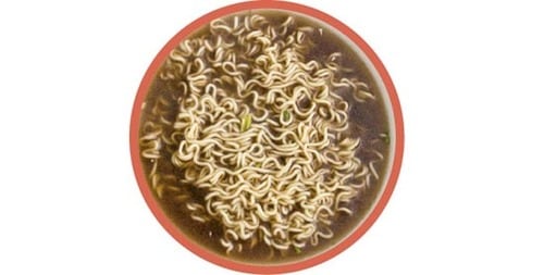 生麺と香味オイルの旨味宝宝麺(ポーポーメン)