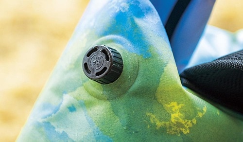 空気を入れて断熱層を作り出す イメージ