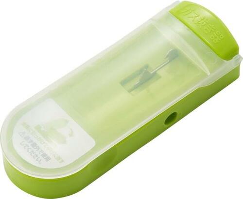 開閉式で安全なレック「ガス抜き 引っかけタイプ」 イメージ