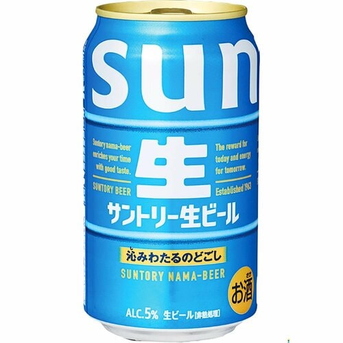 おすすめ サントリー 生ビール 350ml×24本 イメージ