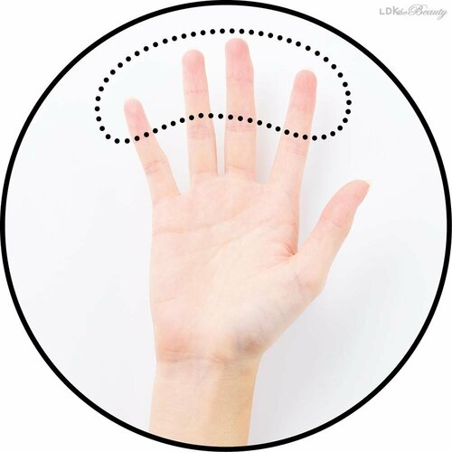 指全体でやさしくリフトアップ イメージ2