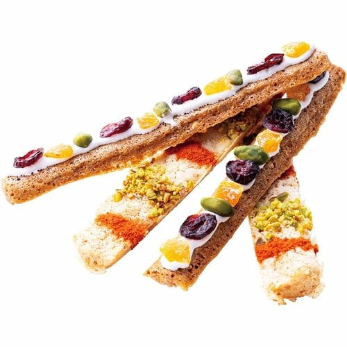 東京駅で買えるお土産おすすめ きりのさか by Chuoken Senbei RICE PALETTE 4個入り イメージ