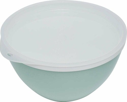 Francfranc「耐熱レンジ ボウル&ザルセット 20cmグリーン」 イメージ