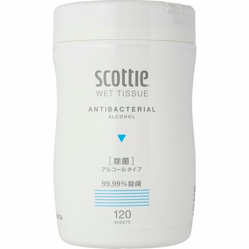 ウェットティッシュおすすめ 日本製紙クレシア スコッティ ウェットティシュー 除菌 アルコールタイプ イメージ1