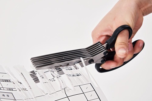 おすすめの使い方：十字型にはさみを入れるだけ イメージ2