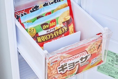 浅型のケースや仕切り板で整理しやすい セカンド冷凍庫おすすめ イメージ2
