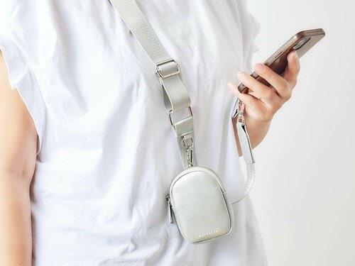 いろいろ付けられるスマホストラップが便利! ポーチ付きスマホストラップおすすめ イメージ