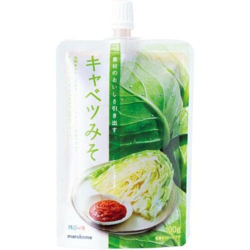 ディップして食べるだけのお味噌はキャベツと相性抜群のマルコメ イメージ