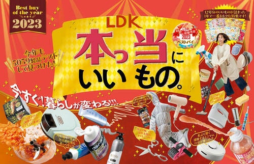 LDK2023年ベストバイ!暮らしが変わる"本当にいいもの" LDKベストバイ真空保存容器おすすめ イメージ