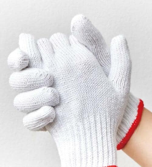 2：両手を合わせてなじませる イメージ