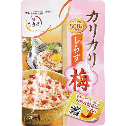 ふりかけおすすめ 大森屋 カリカリ 梅しらす イメージ1