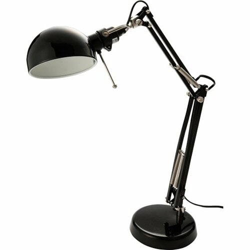 IKEA:FORSA:ワークランプ ブラック:照明