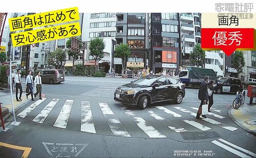 画角は広めで安心感がある NP-RDR001おすすめ イメージ