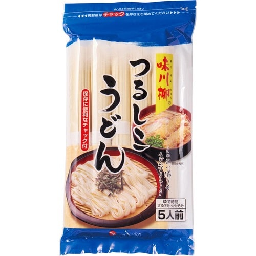 乾麺うどんおすすめ 茂野製麺 味川柳 つるしこうどん イメージ