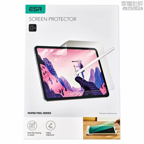 ＜表面拡大(倍率：160倍)＞ ペーパーライクフィルムiPad用保護フィルムおすすめ イメージ3