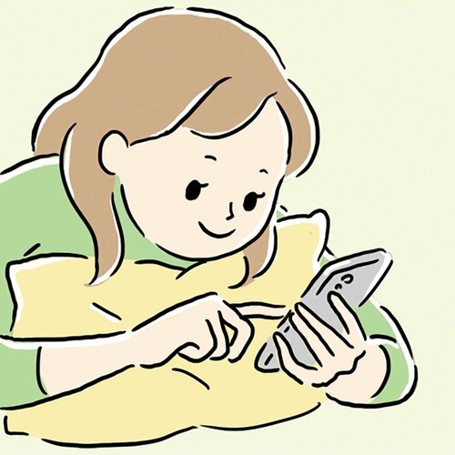 スマホの見過ぎでぼやけてる? 疲れ目のサインかも 疲れ目ケア目薬おすすめ イメージ