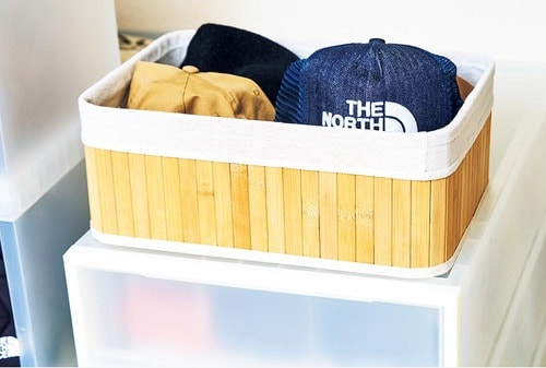 内側が布張りでお手入れがラク！ LDKベストバイ収納アイテム・インテリア雑貨おすすめ イメージ