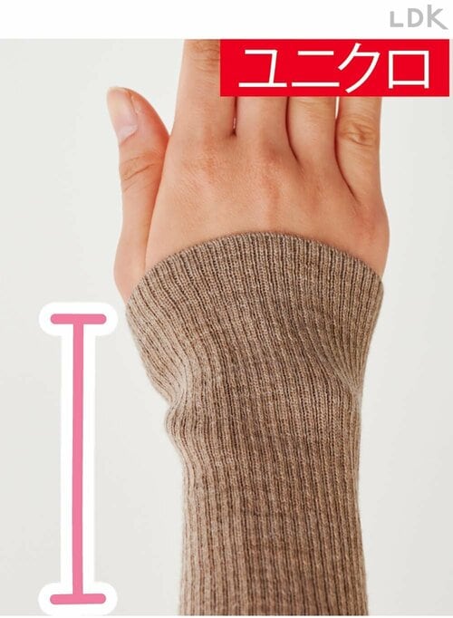 袖丈 無印とユニクロおすすめ イメージ2