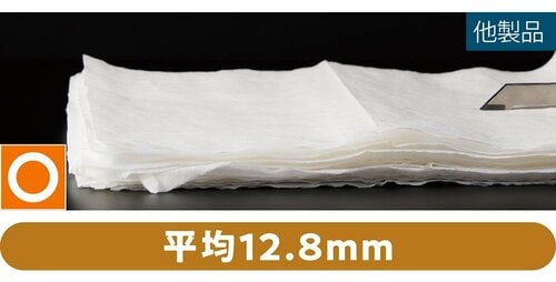 他製品：平均12.8ｍｍ ソフトパックティッシュおすすめ イメージ