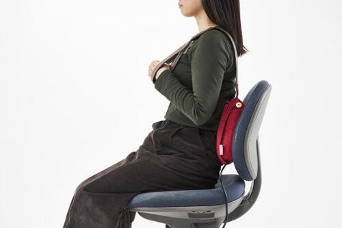 ポイント：持ち手の位置で好きな場所に当てられる！ イメージ