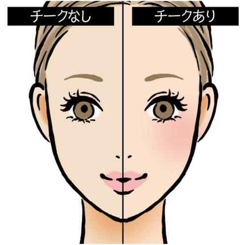 肌のくすみ解消にはチークがおすすめ!
