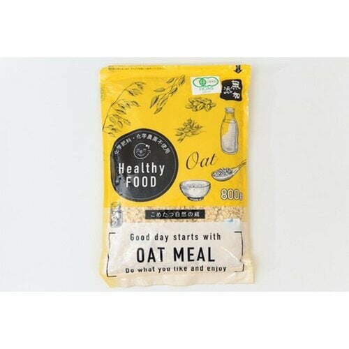 オートミールおすすめ こめたつ オーガニック オートミール ロールドオーツ イメージ1